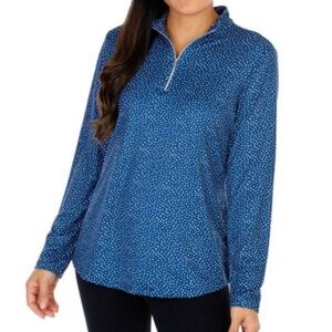 Women’s Golf Long Sleeve Quarter Zip Pullover